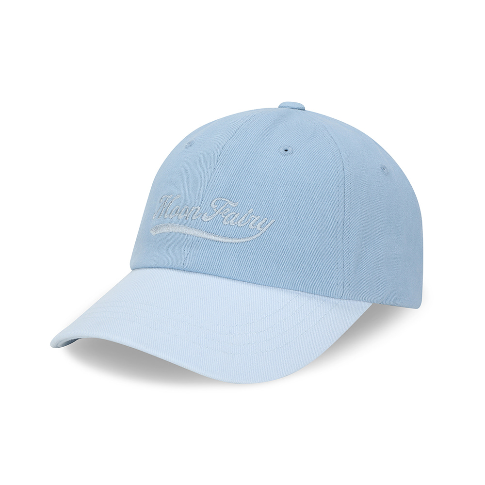 ATHLETIC LOGO BALL CAP-BLUE
